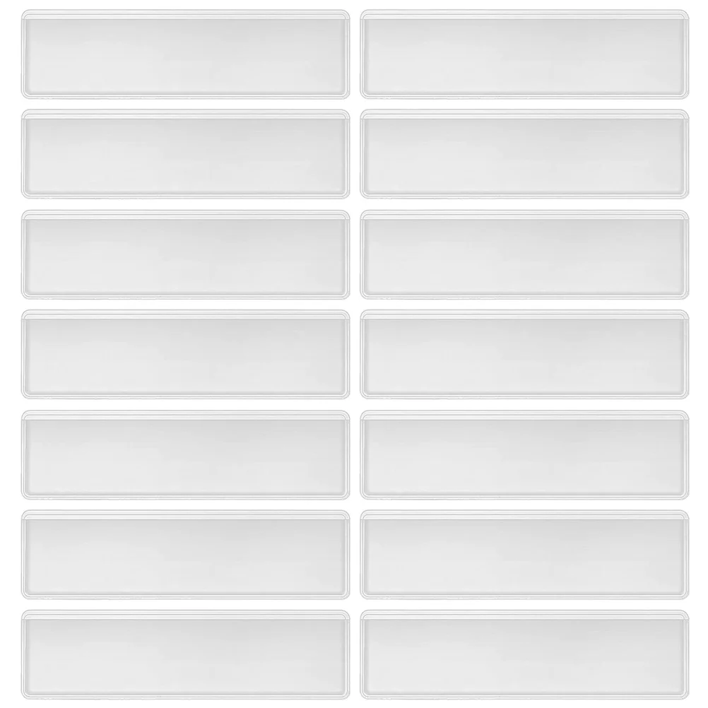 Пакеты для карточек водонепроницаемые самоклеящиеся прозрачные этикетки полка