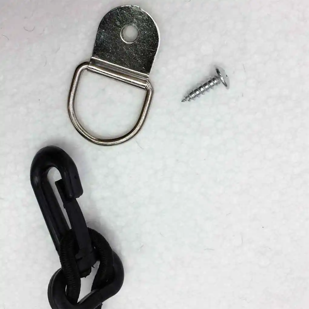 

4PCS Car Luggage Net Vehicle Trunk Hook Clasps Fixed Installation Auto Hook Automobile Hanger 3x3CM Metal