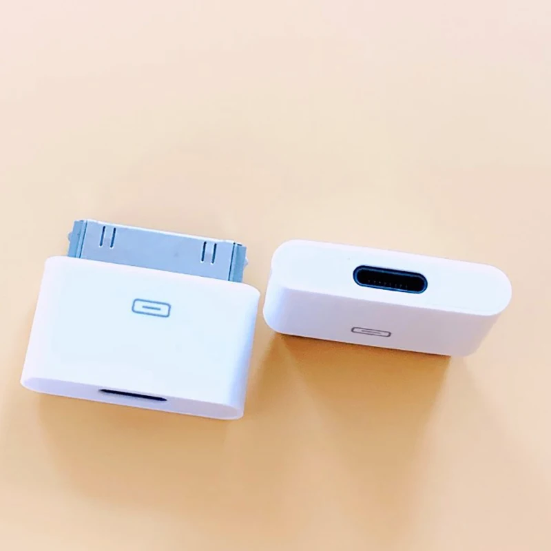 Переходник 30-контактный На 8-контактный С Кабелем Освещения Для iPhone 4 iPad 2 3 iPod