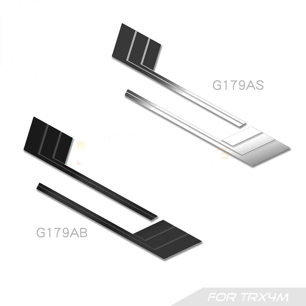 

Left and right side trim metal protection is suitable for TRX4M 1:18 BRONCO RC remote control vehicles