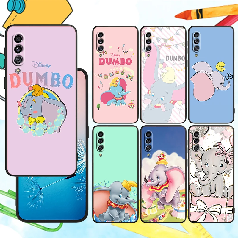 

Disney Dumbo Cartoon For Samsung Galaxy A90 A80 A70 S A60 A50S A30 S A40 S A2 A20E A20 S A10S A10 E Black TPU Phone Case
