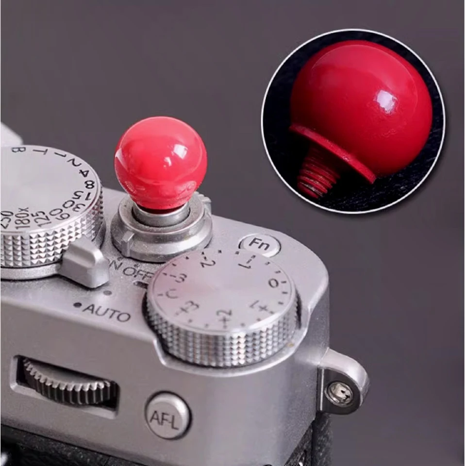 Камера из чистой меди сферическая кнопка затвора используемая для Fuji Leica DSLR
