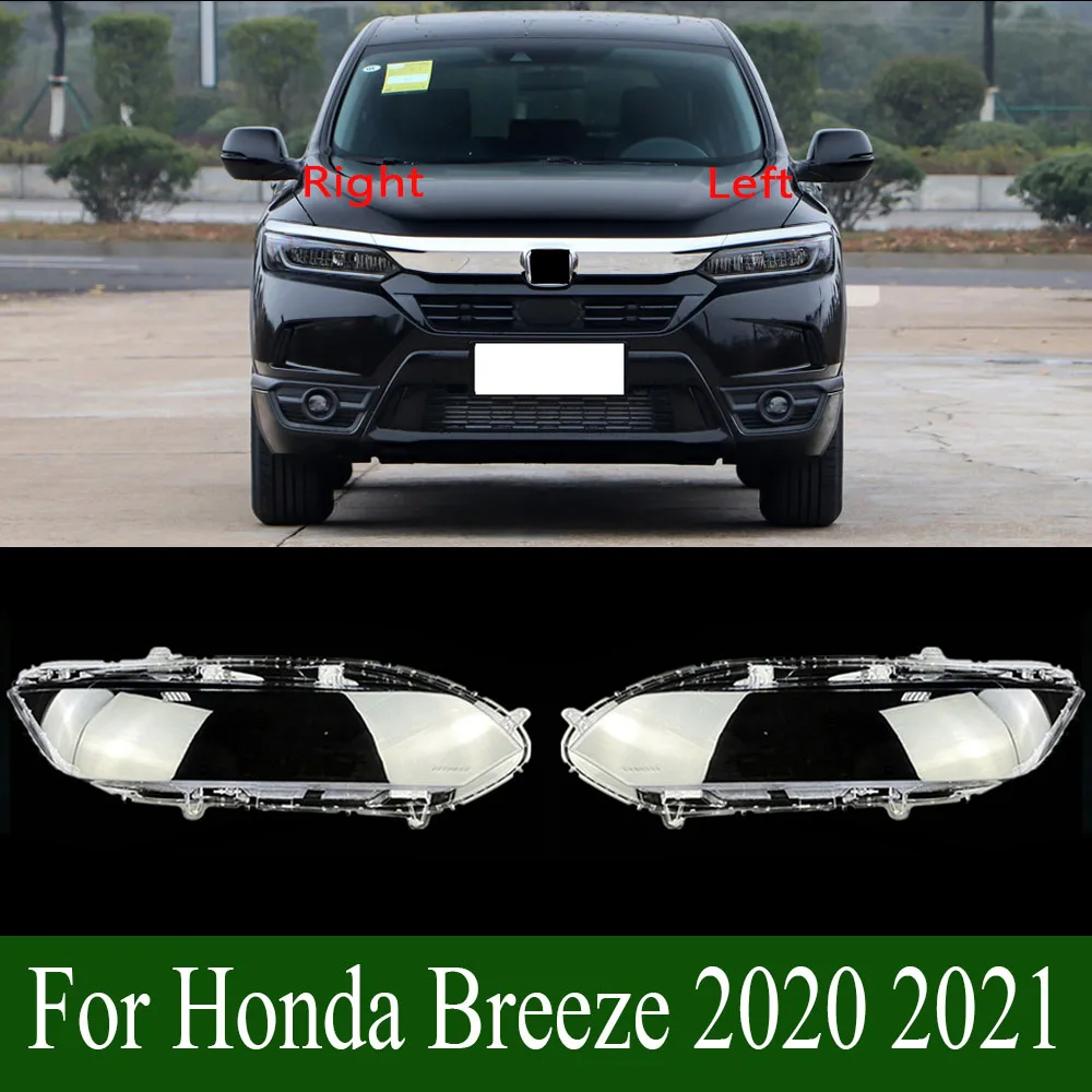 For Honda Breeze 2020 2021 Headlamp Shell Headlight Cover Transparent Lamp Shade Lens Plexiglass Replace Original Lampshade