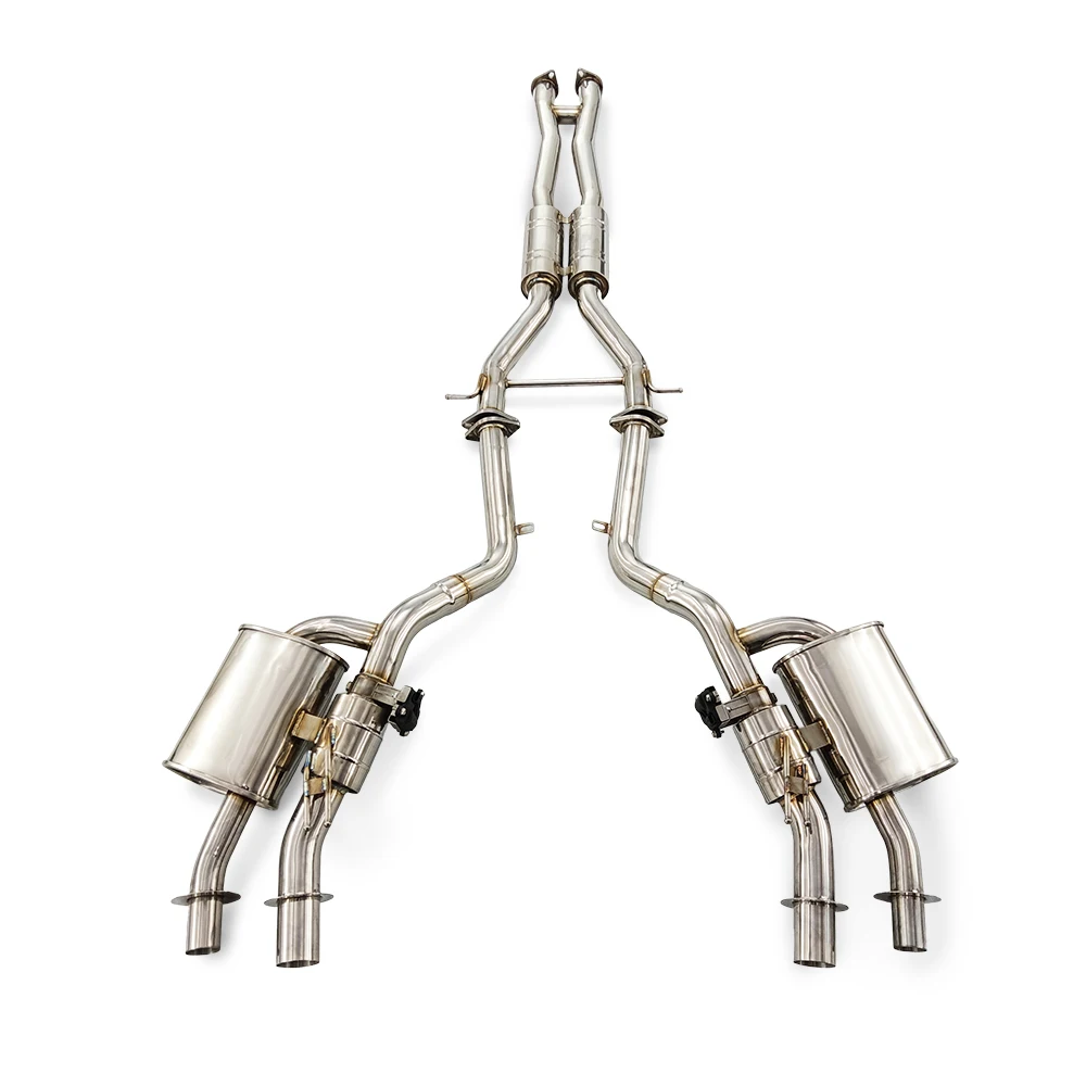 Используется для Kia Stinger GT 3.3tt 2018-2023 с клапаном управляемым кошачьим выхлопом