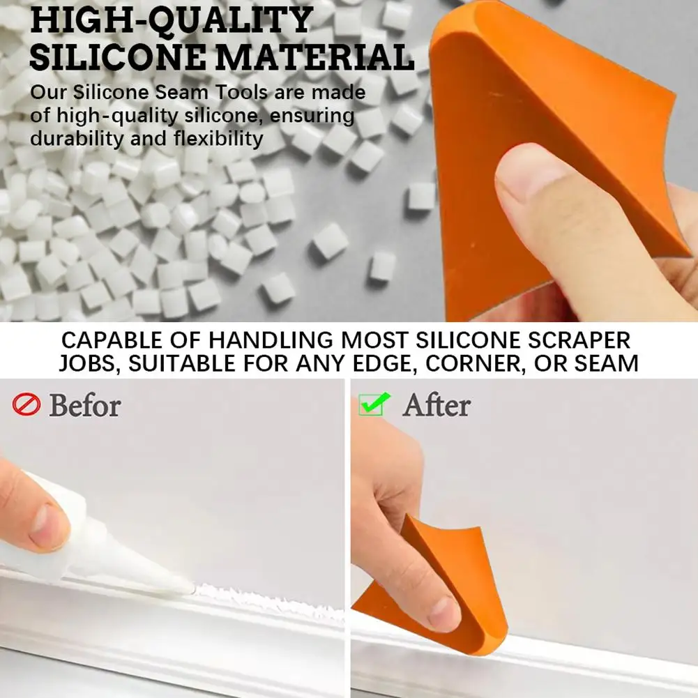 2 шт. инструмент для герметика шпатель скребок инструменты ремонта кромок плитки