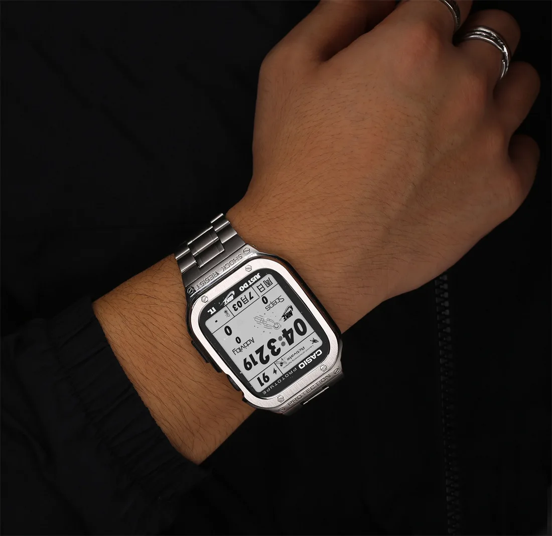 Bracelet Strap for Apple Watch Band 45 44mm Frame Cover Accessories Stainless Steel Iwatch Band 4 5 SE 6 7 for Apple Watch Strap