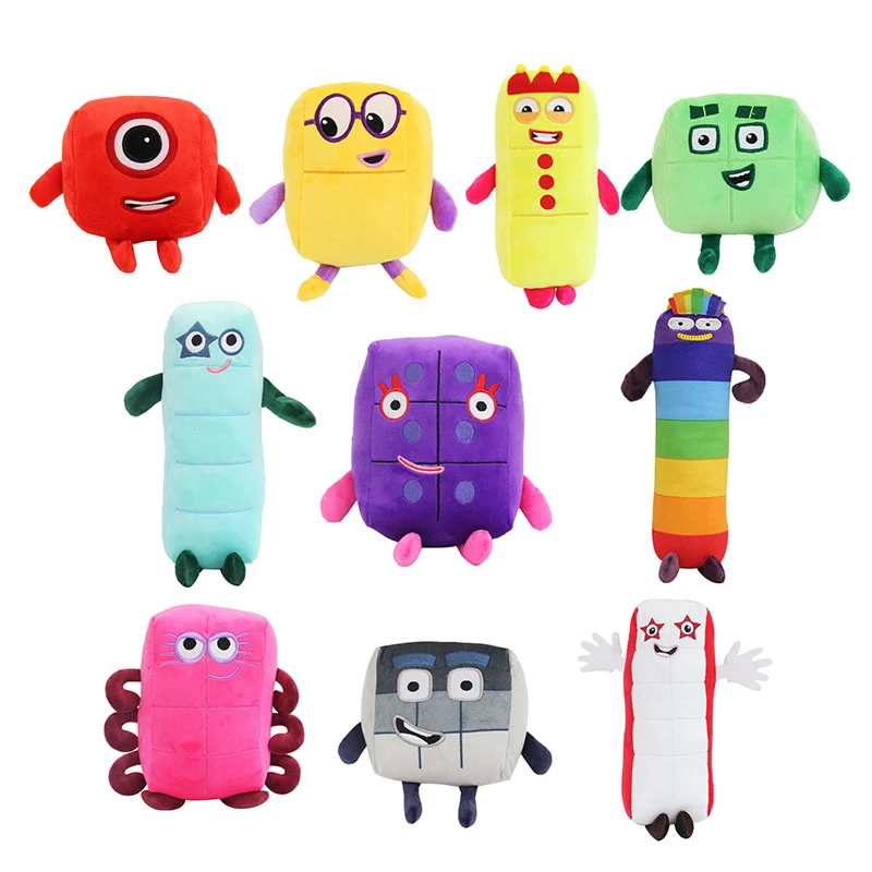 

Игрушка плюшевая, 15-30 см, с цифрами
