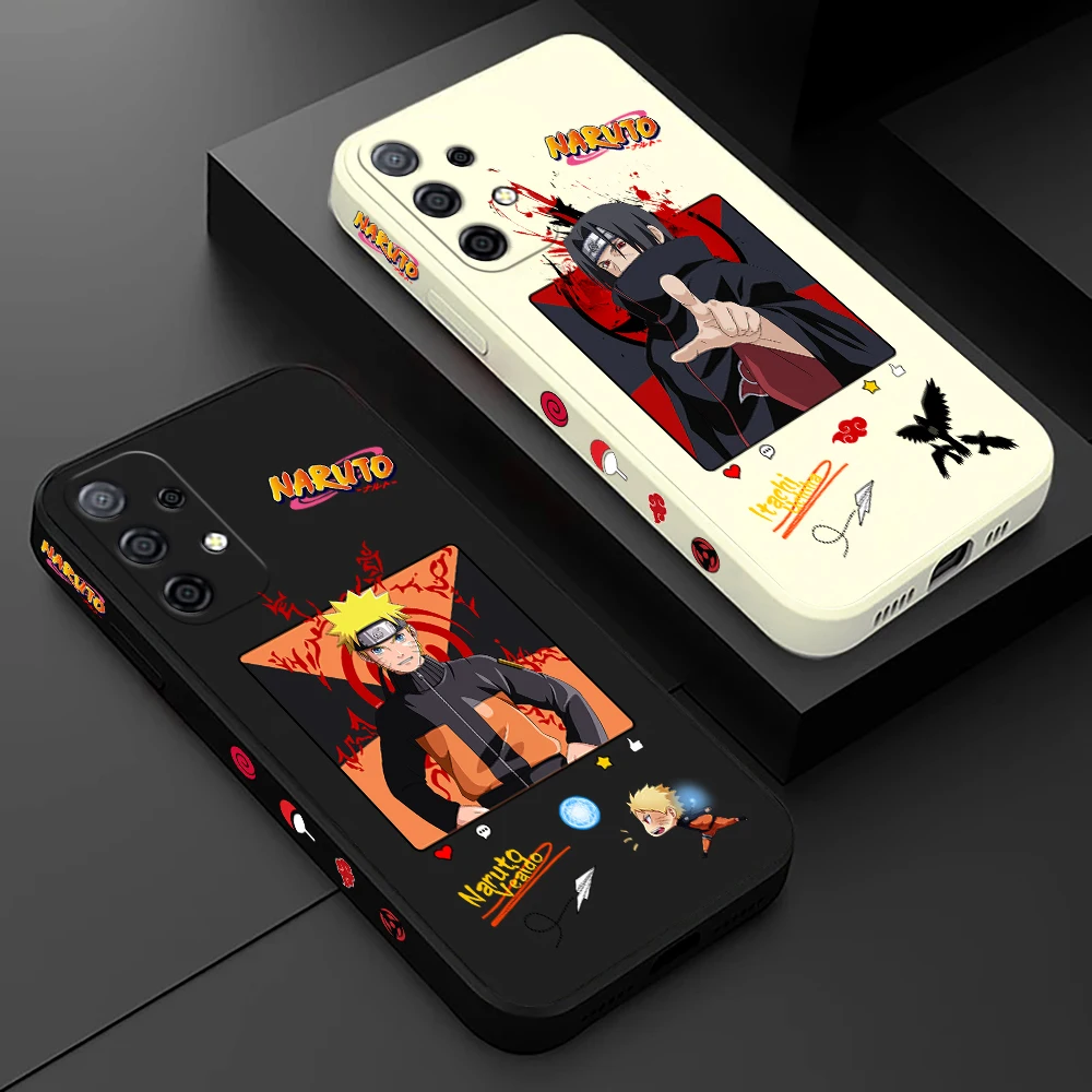 

Itachi Naruto Sasuke Silicone Case For Samsung A53 A50 A12 A22S A52 A52S A51 A72 A71 A32 A22 A30 A21S A12 A02S A11 5G