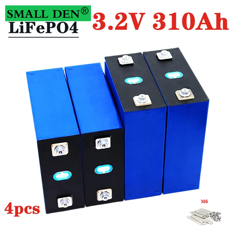 

Аккумуляторная батарея класса А, литий-железо-фосфатная призма, 3,2 Ач, 4 шт.