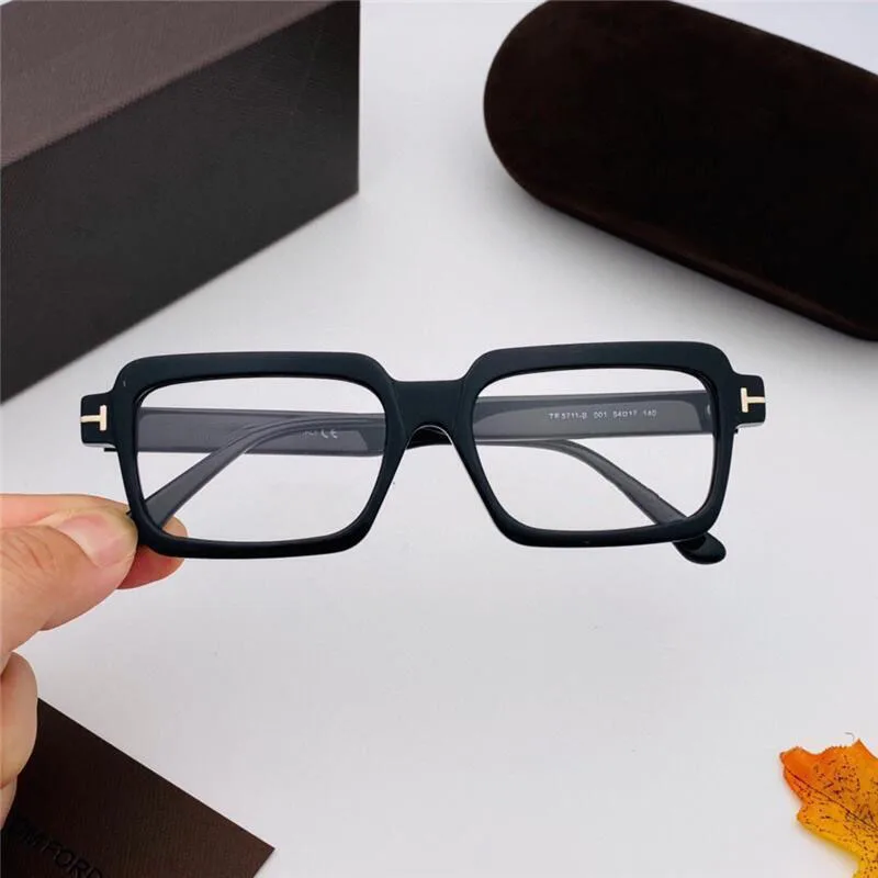 

New Arrivals Acetate Square Optical Women Men Glasses Frame Myopia Eyewear High Quality Prescription Eyeglasses Frames TF5711