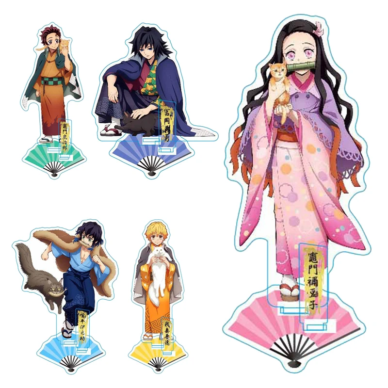 Аниме рассекающий демонов киметсу No Yaiba Kamado Косплей Tanjirou Nezuko Kanawo Zenitsu Inosuke фигурка