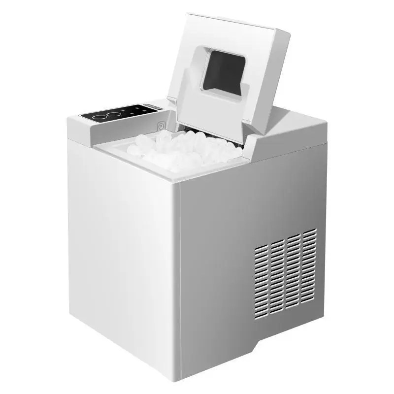 

Электрическая льдогенератор 15 кг/24 ч цилиндрическая домашняя машина для производства льда столешница для коммерческого небольшого магазина молочного чая 220 В