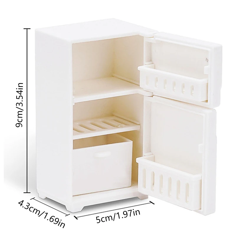Милый 3D мини-холодильник модель детской наклейки домашняя коллекция подарок с