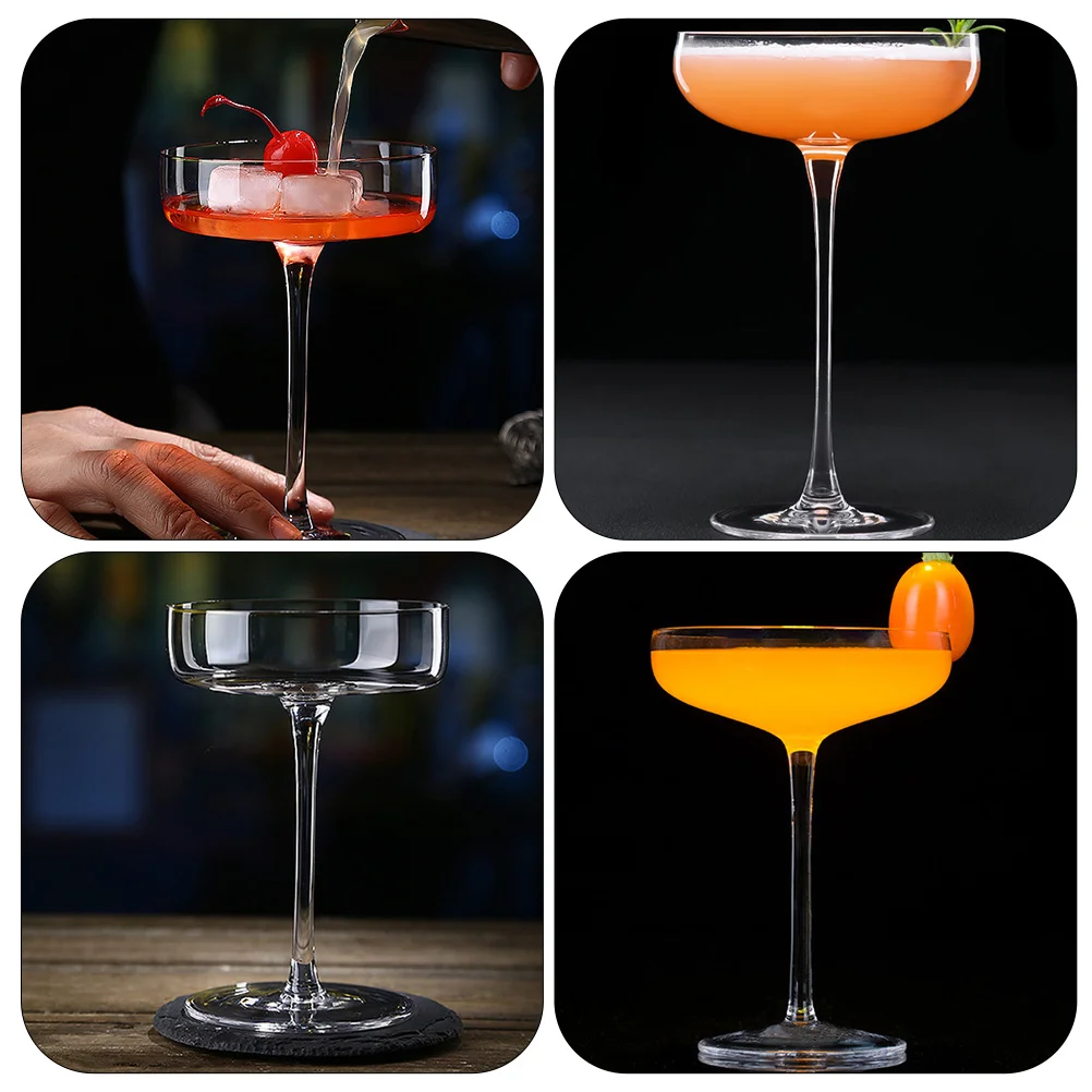 Martini Tumbler Cocktail Glass Gin Glasses Crystal Vintage Old Fashion for Cocktails