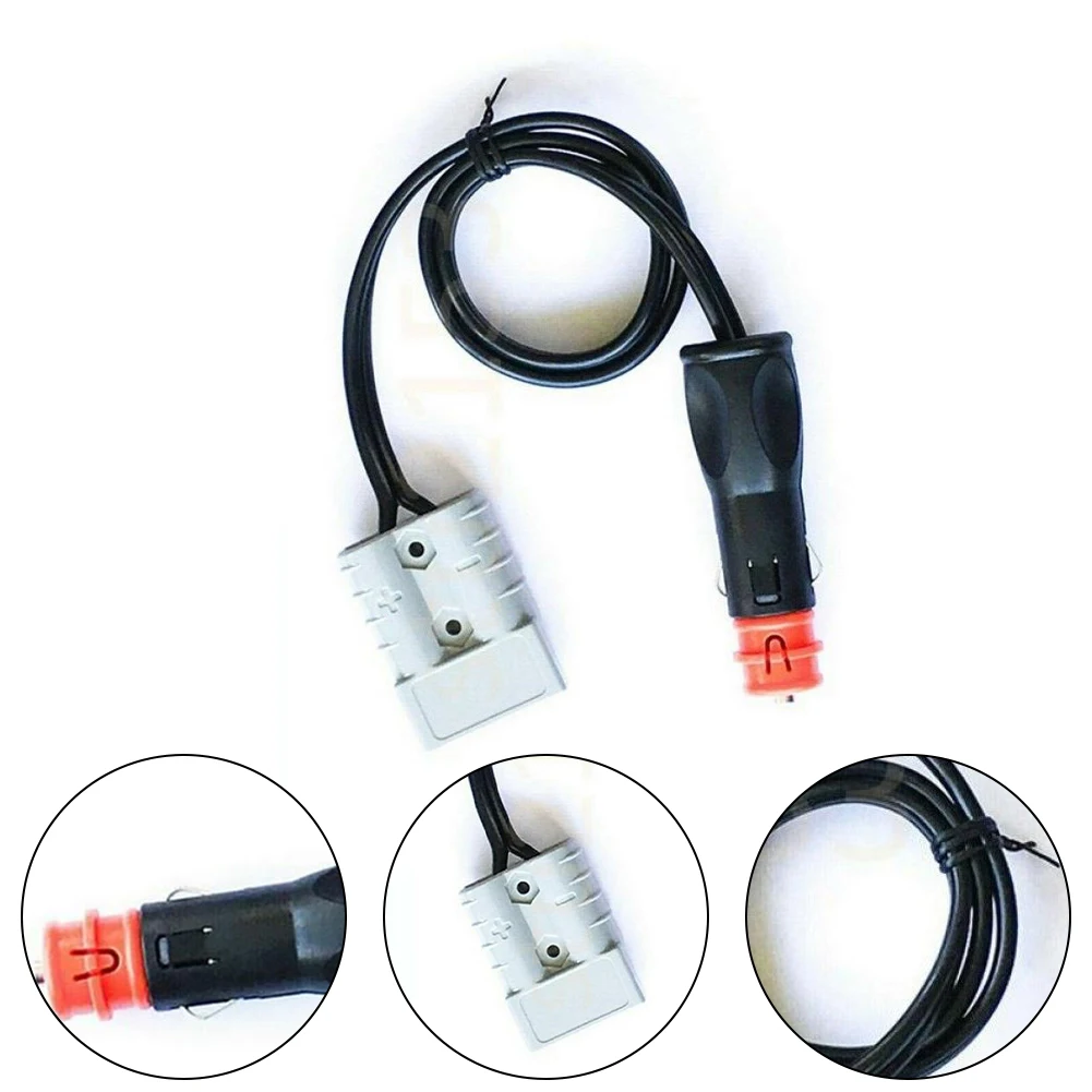 

Plug For Anderson 50CM Black To Socket Adapter Cable Lead 50 Cm Cable Long Sockets 12AWG Plug With 8A 3AG Fuse