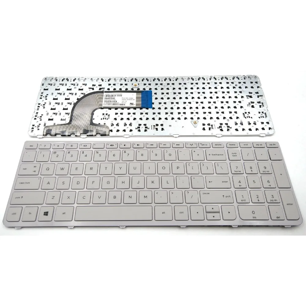 

Новая клавиатура для ноутбука HP Pavilion 15-E064NR 15-E065NR 15-E066NR 15-E066TX 15-E067NR 15-E068NR 15-E071NR 15-E072NR, белая, США