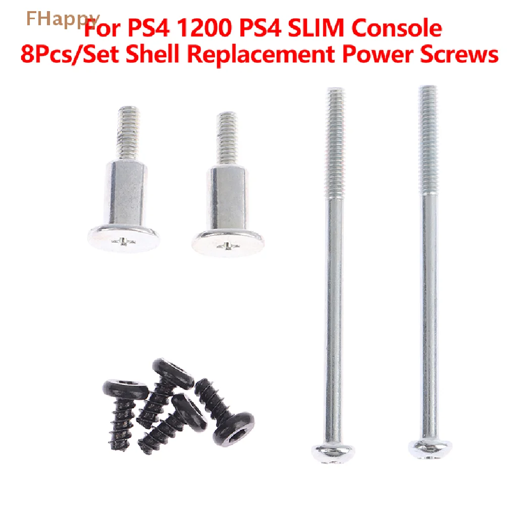 

1Set Shell Replacement Power Screws Set For PS4 1200 PS4 SLIM Console Housing Shell Set Replacement Power Supply Screws