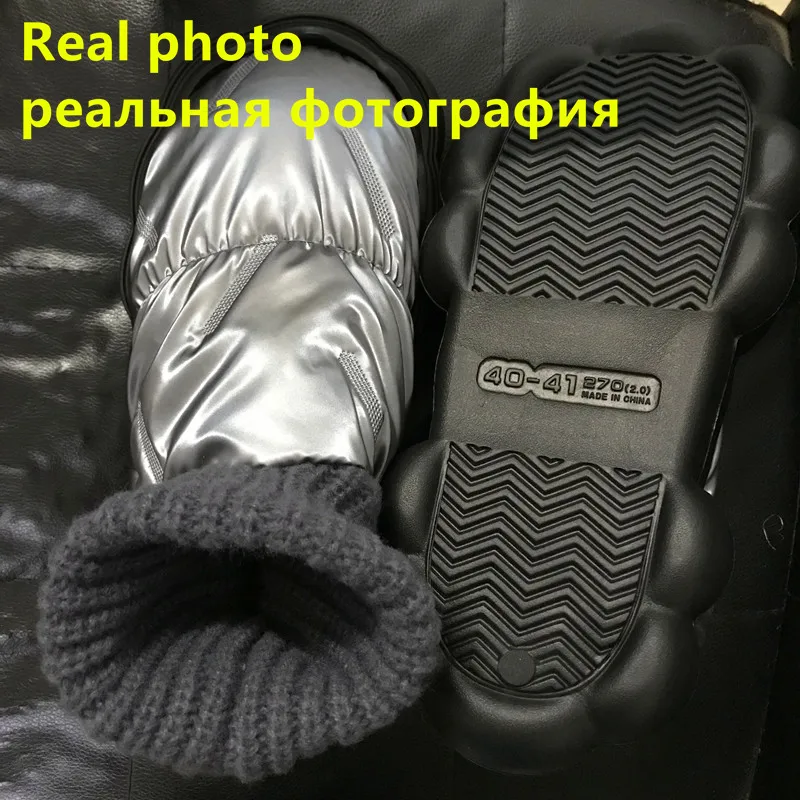 2023 Waterproof Indoor Slippers Women Men Winter Shoes Warm Plush Thick Sole Couples Home Floor Boots Ladies Platform Slipper