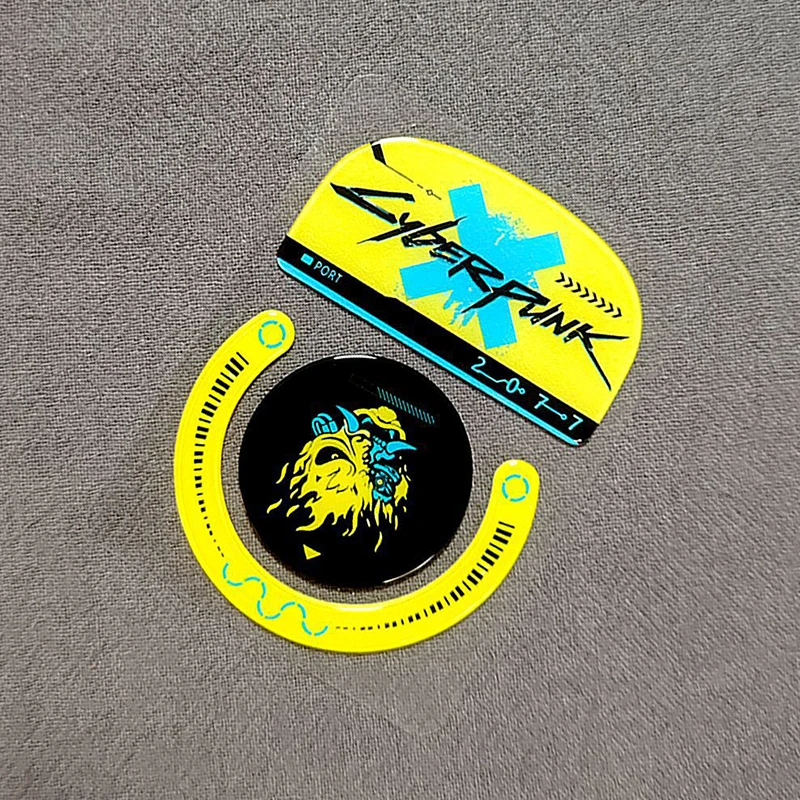 

Glass Mouse Skates Glide Feet Pads Mouse Feet Sticker for GPW GPW2 G-pro Wireless Gaming Mouse Rounded Curved Edges