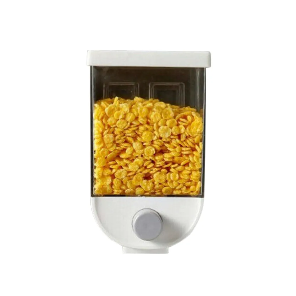 

Контейнер для хранения еды Easy Press- Kitchen, контейнер для хлопьев, Диспенсер, корзины для хранения овсяной муки, одноразовые контейнеры для обед...
