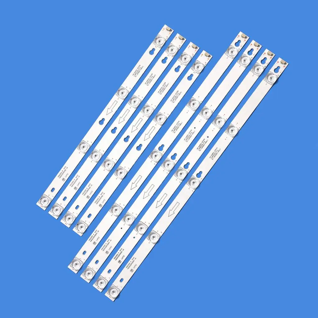 

8pcs LED Backlight strip for Toshiba 49L2600 L49S4900fs 49U7800 49P2US 49L2900 49D2900 49S405 49S403 TOT_49_D2900 U49P6066