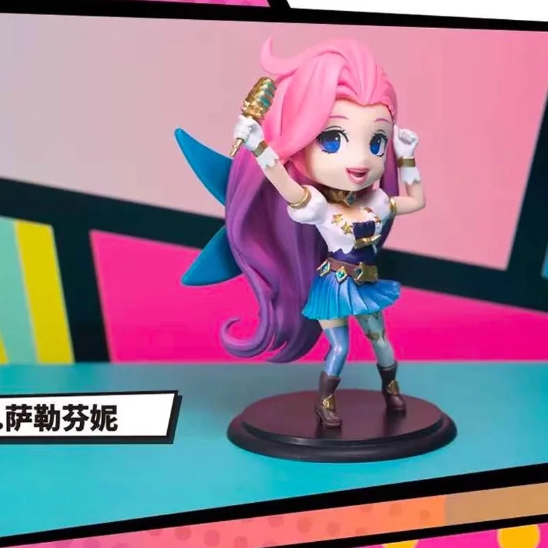 Фото Bandai CALS POP LOL League of Legends Miss Fortune Серафин кайтлин кирмаман версия экшн-фигурки модели игрушки Сюрприз подарок №4