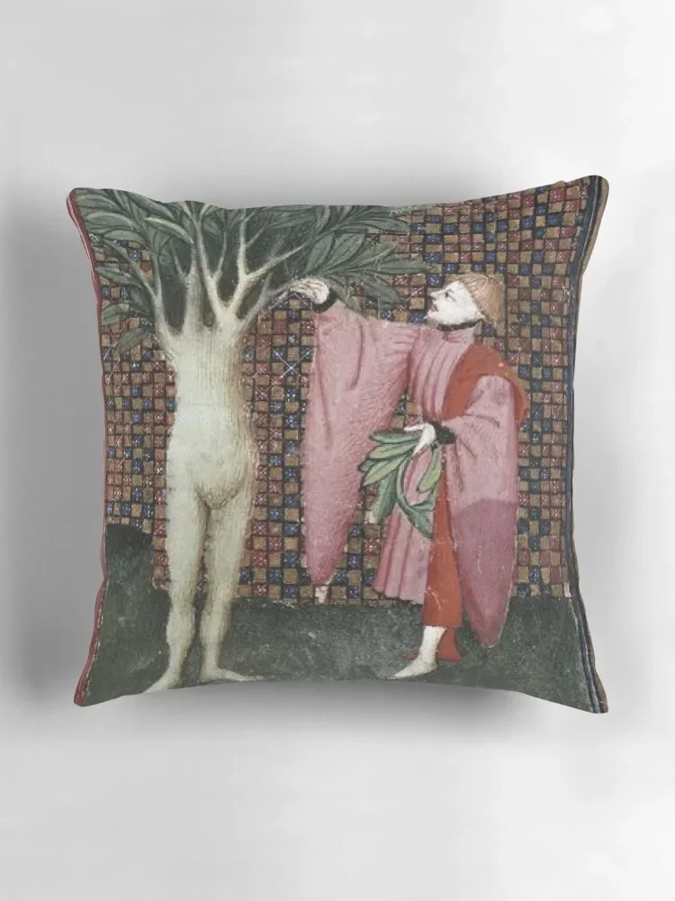 Средневековая декоративная подушка в виде мандры