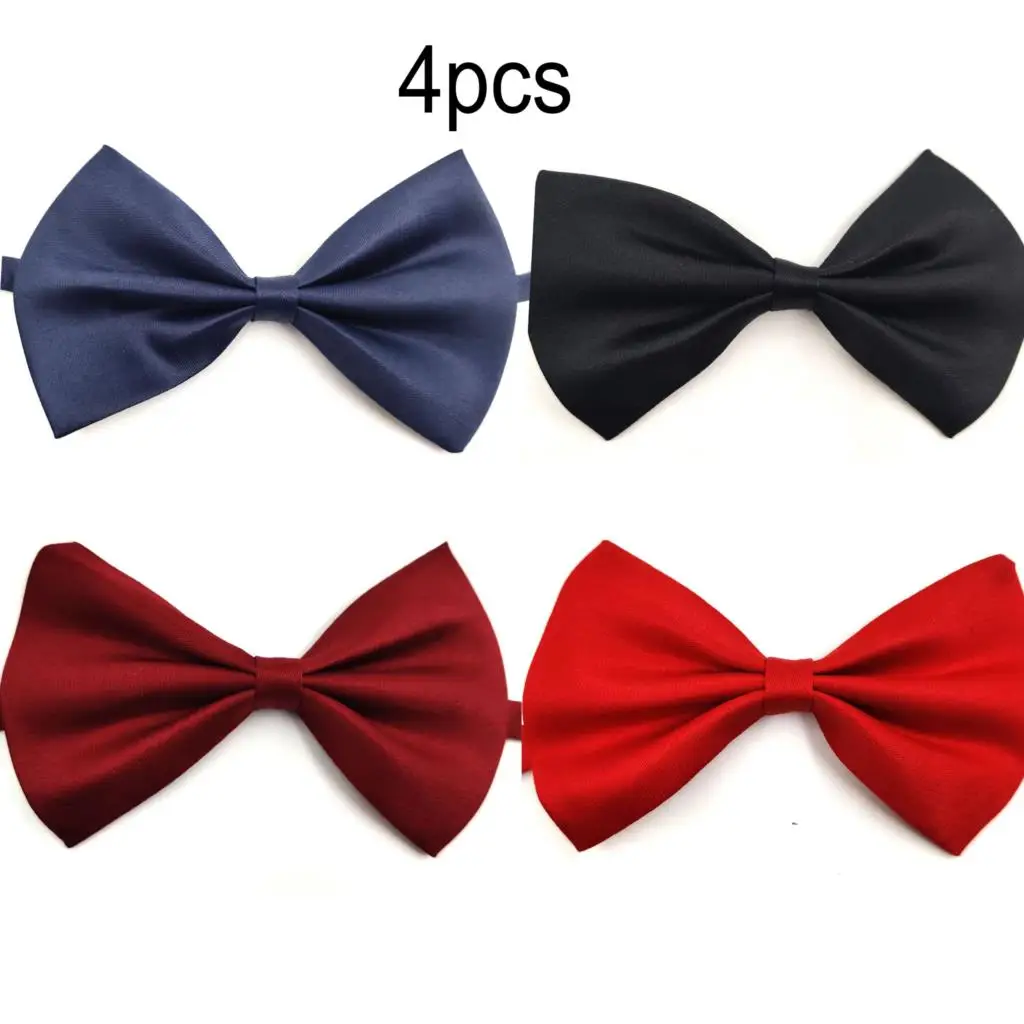 

Pet Dog Cat Necklace Adjustable Strap for Cat Collar Dogs Accessories Pet Dog Bow Tie Puppy Bow Ties Dog Pet Supplies 1/2Pcs