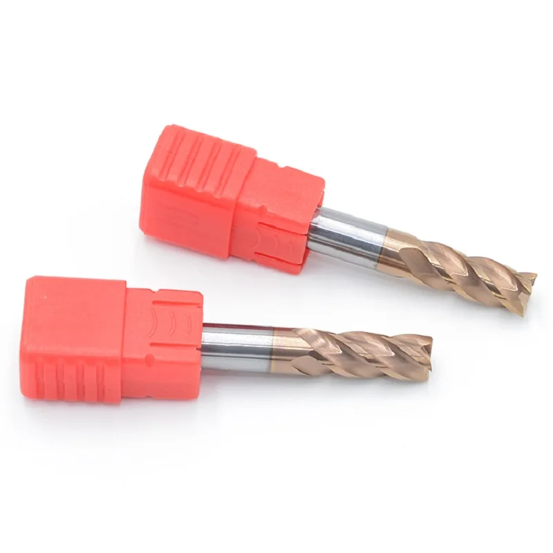 4 мм 6 8 концевая фреза HRC55 твердосплавные фрезы с ЧПУ концевые режущие инструменты