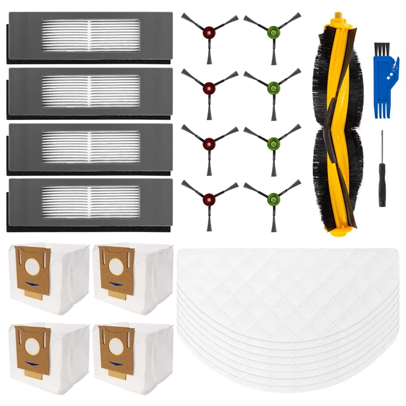 

1Set Parts Accessories Fit For ECOVACS DEEBOT T8 T8 AIVI T8 MAX N8 Pro N8 Pro+ Yeedi Vac/Yeedi Vac Max Robot Vacuum Cleaner