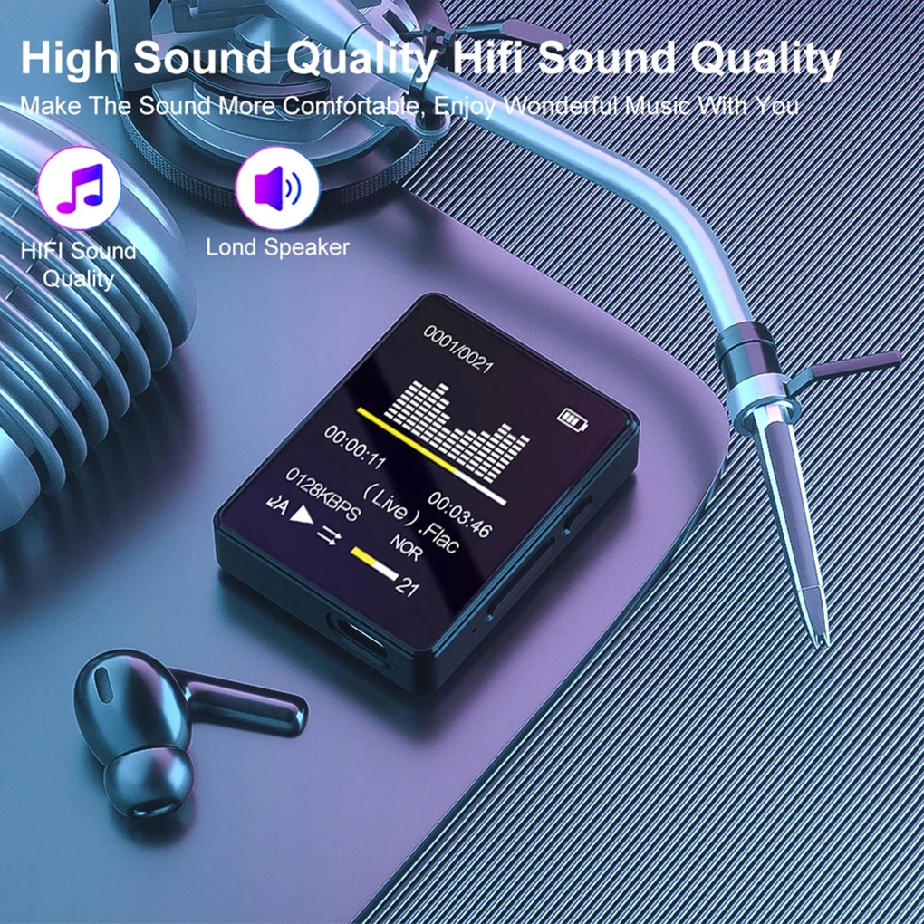 MP3-плеер с Bluetooth для быстрой скорости черный