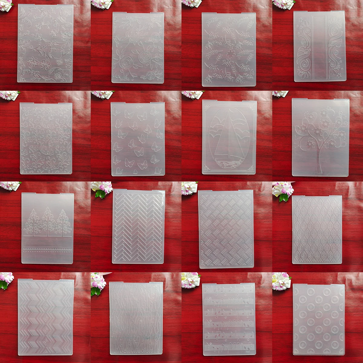 Фотоальбом для скрапбукинга пластиковая папка тиснения |