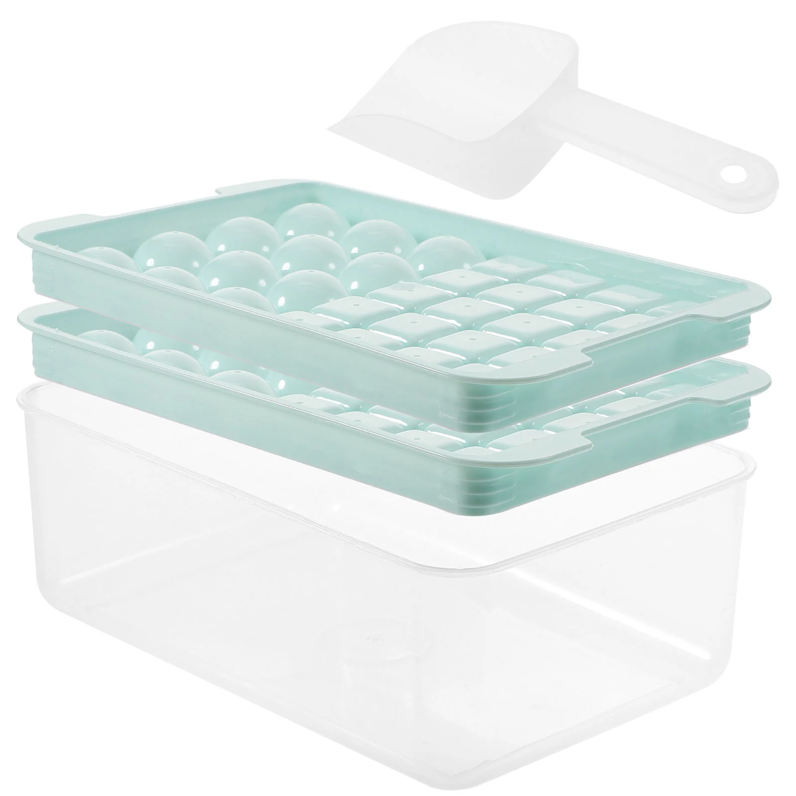 

For Freezer Ice Tray For Freezer Scoop Ice Scoop Ice Maker Tray for Freezer Home Party