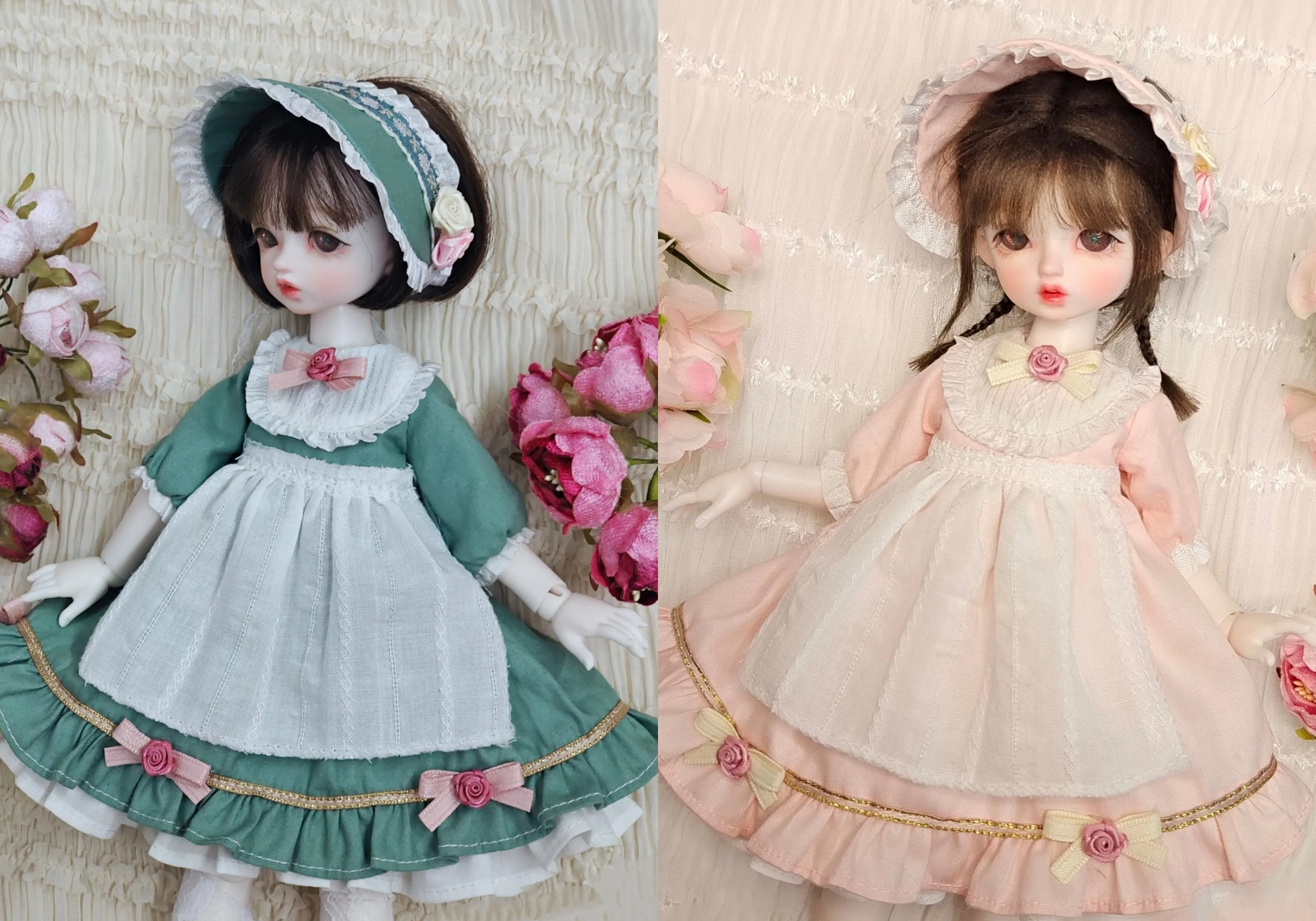 

(Отправлено в февраля 2023 года), шарнирное Кукольное платье, розовая, зеленая юбка Лолиты, 30 см, игрушечная ткань (подходит для Azone,ICY, jerfish, 1/6, аксессуары для кукол)