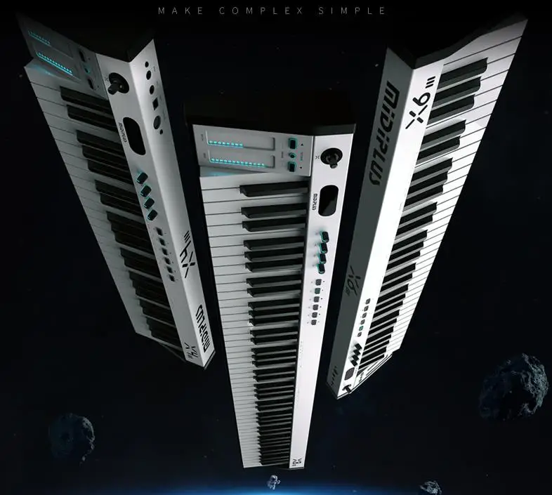 Электронный музыкальный контроллер фортепиано профессиональный аранжировщик