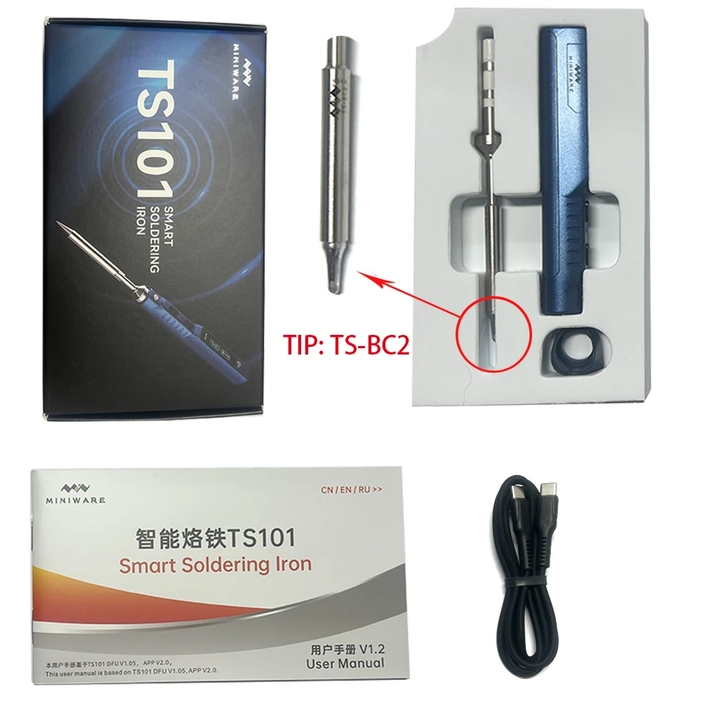 

Электрический паяльник MINIWARE TS101