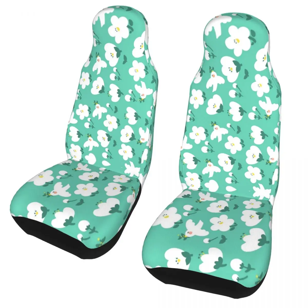 

Bloom Flowers Universal Car Seat Cover Protector Interior Accessories For All Kinds Models Car Seat Covers Fabric Hunting