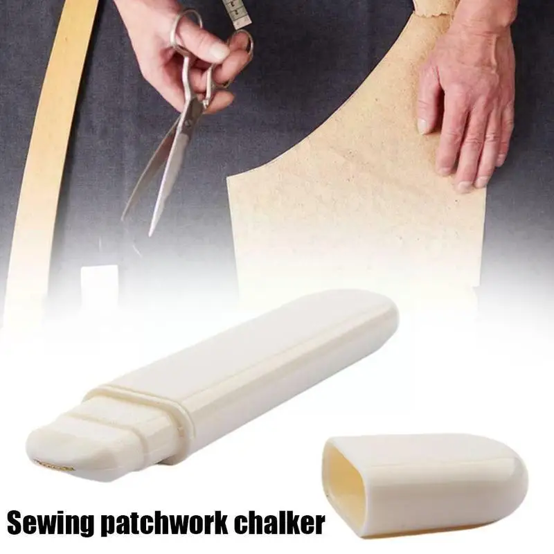 

Sewing Patchwork Mark Chalk Sewing Accessories Fabric Maker Chalk Pen With Lid Tailor Chalk For Clothing DIY White Sewing T I3J0