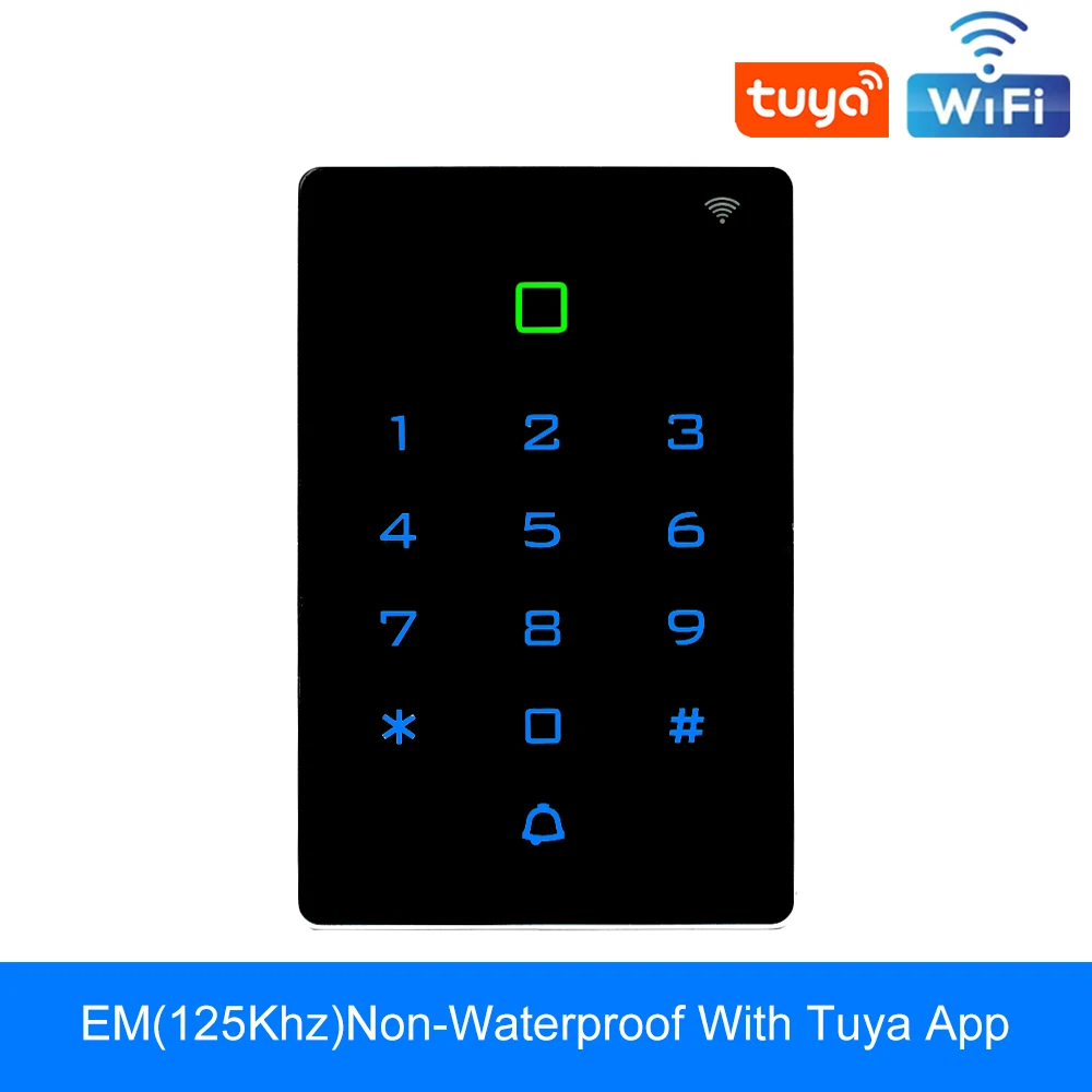 

Водонепроницаемая система контроля доступа, автономный дверной замок с автономной клавиатурой и управлением доступом через приложение Tuya, T12