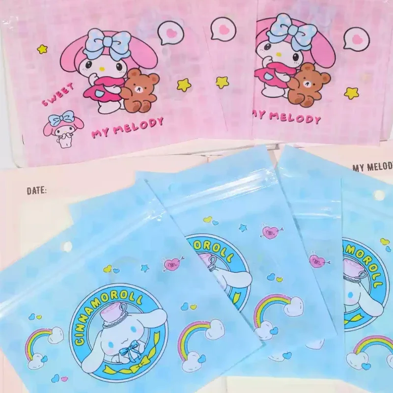 Самозапечатывающаяся сумка для хранения Sanrio hello kitty упаковочная и органирующая