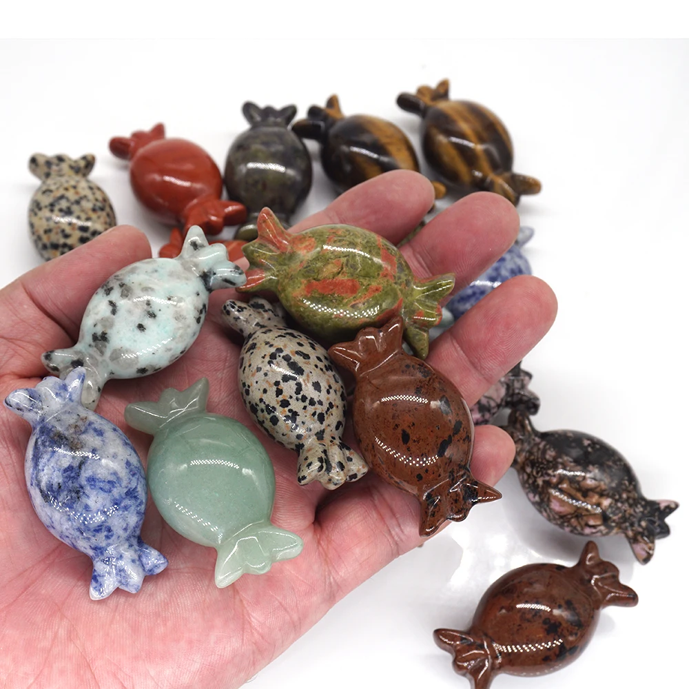 Фигурка конфет 2 дюйма натуральные камни восстанавливающий Кристалл Рейки