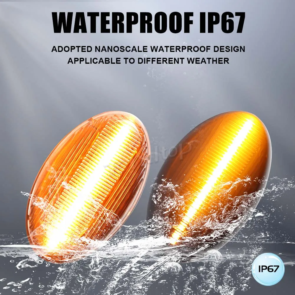 Для Subaru Liberty Forester Impreza WRX STI GDA GDB 2002-2007 динамический поворотник светодиодный