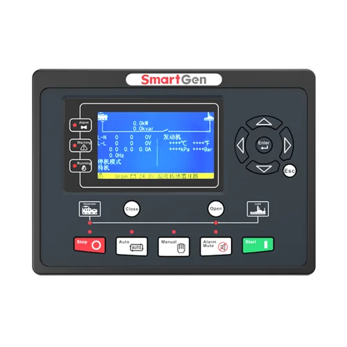 

HGM9310CAN Genset Controller Used For Genset Automation And Monitor Control System LCD Display