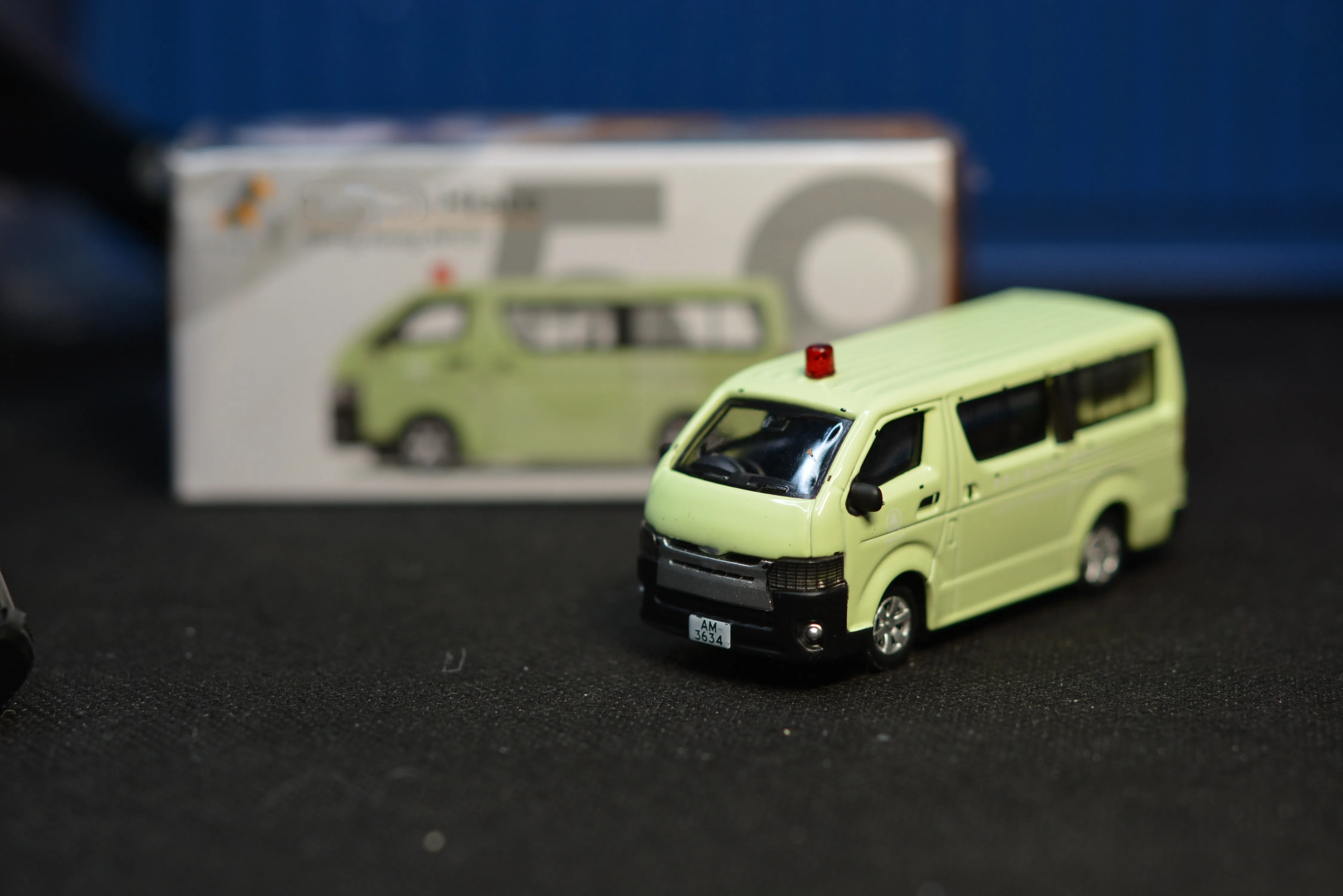 

Tiny 1/64 Toyota Hiace Hong Kong AFCD ATC64694 Die Cast Model Car Collection Limited