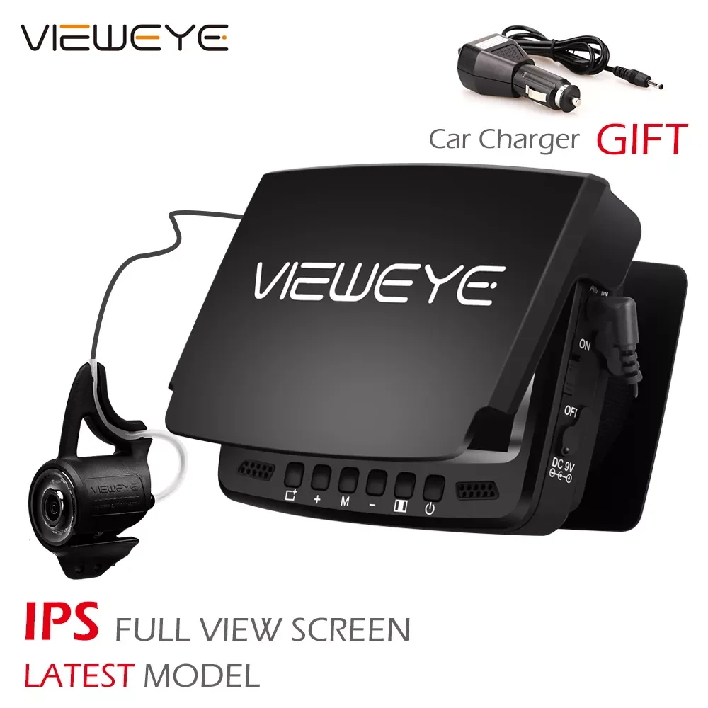 

ViewEye Video Fish Finder 4.3 Inch IPS LCD Monitor Camera Kit For Winter Underwater Ice Fishing Manual Backlight Boy/Men's G