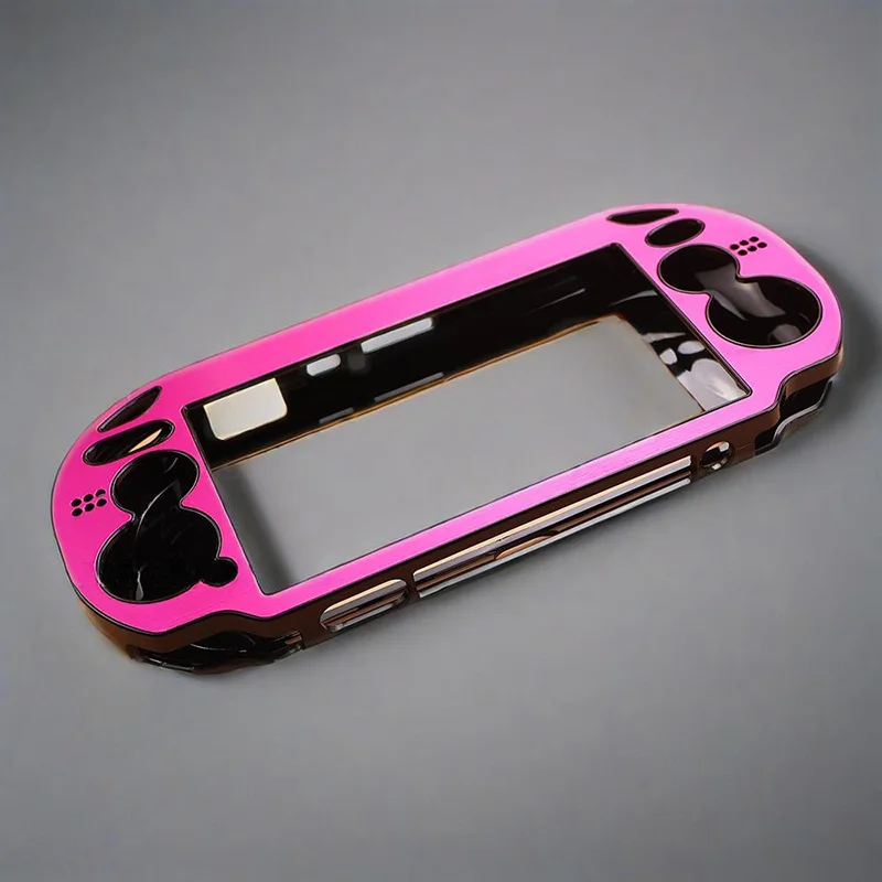 Фото 1 шт., многоцветный для PS Vita 1000 PSV 1000, алюминиевый корпус с пластиковым покрытием, металлический матовый защитный чехол, жесткий чехол №3