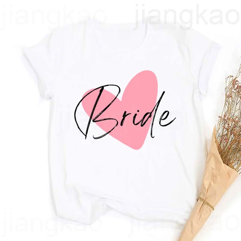 Рубашки для невесты с принтом сердца, футболка для девичника невесты, семейная футболка для девичника, наряд для подружки невесты