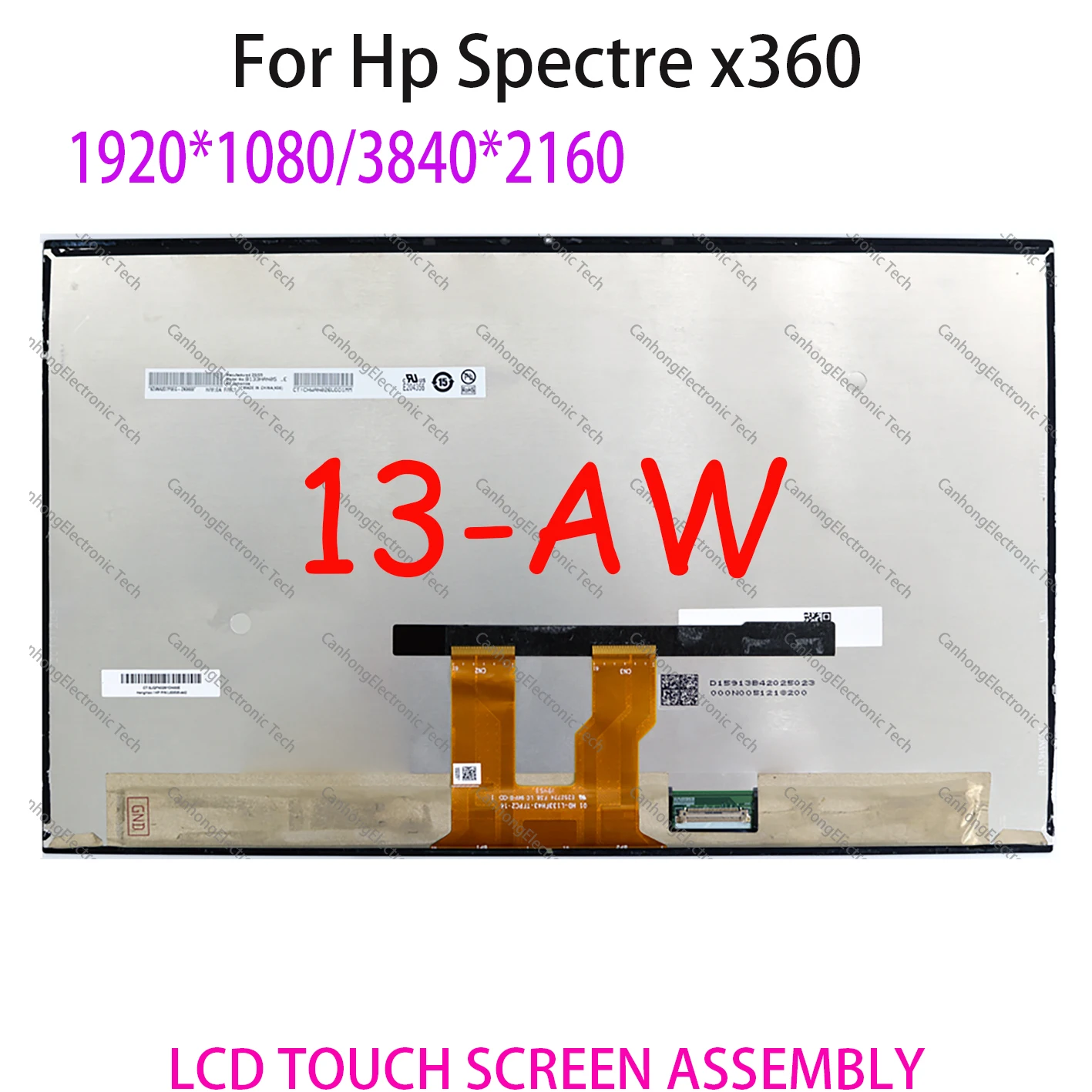 

LCD replacement For HP Spectre X360 13-aw 13-aw0900ng 13-aw0013dx Series Laptop LCD Touch Screen Display Digitizer Assembly