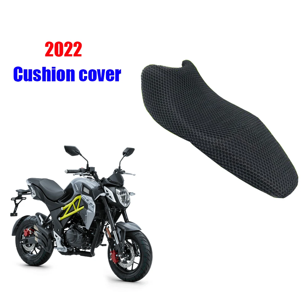 

Motorcycle Seat Cushion Cover Mesh Sunscreen Seat Cover Cushion Accessories FOR Macbor Fun 125 Plus