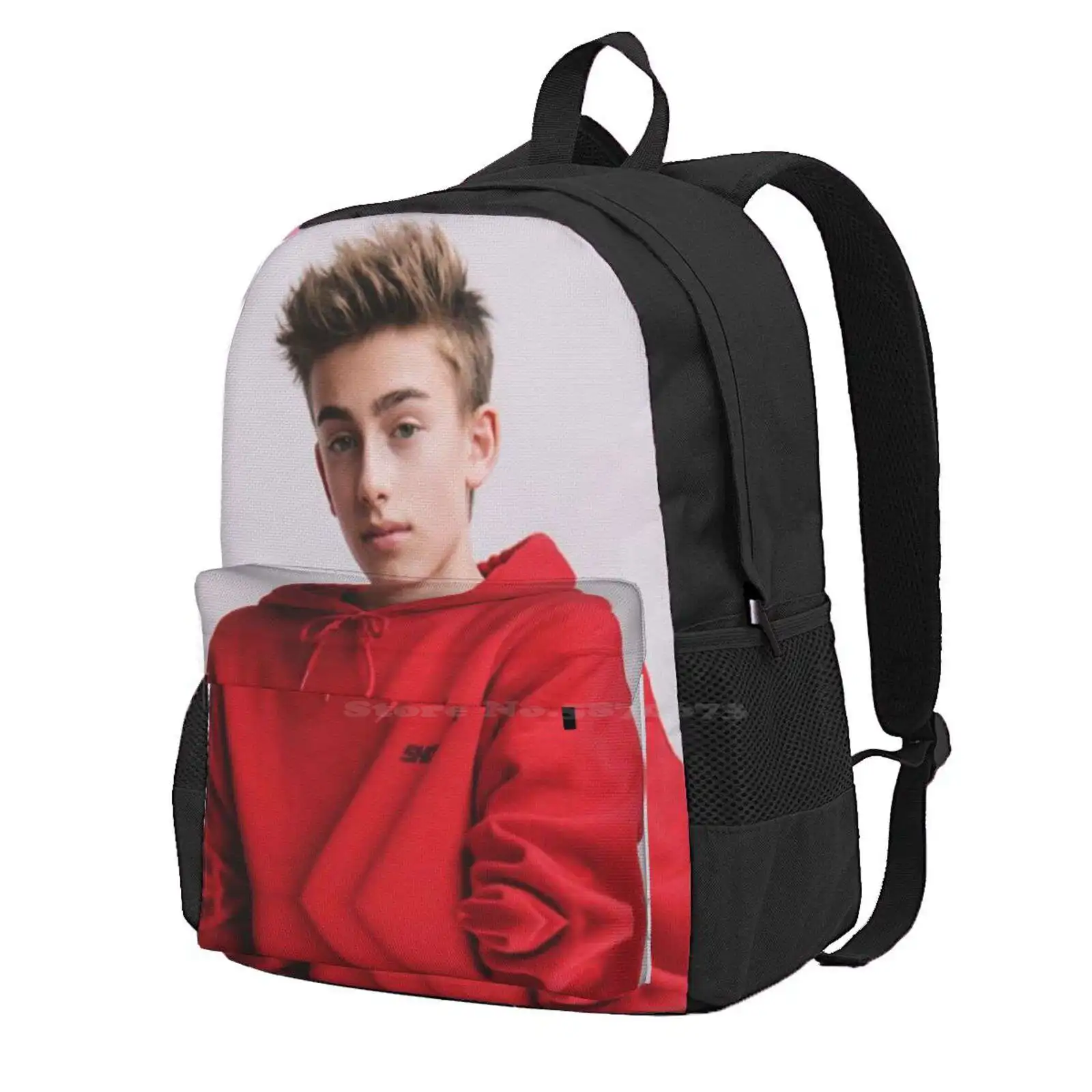 

Official Johnny Orlando Tee Teen College Student Backpack Laptop Travel Bags Johnny Orlando Jonny Cute Musers